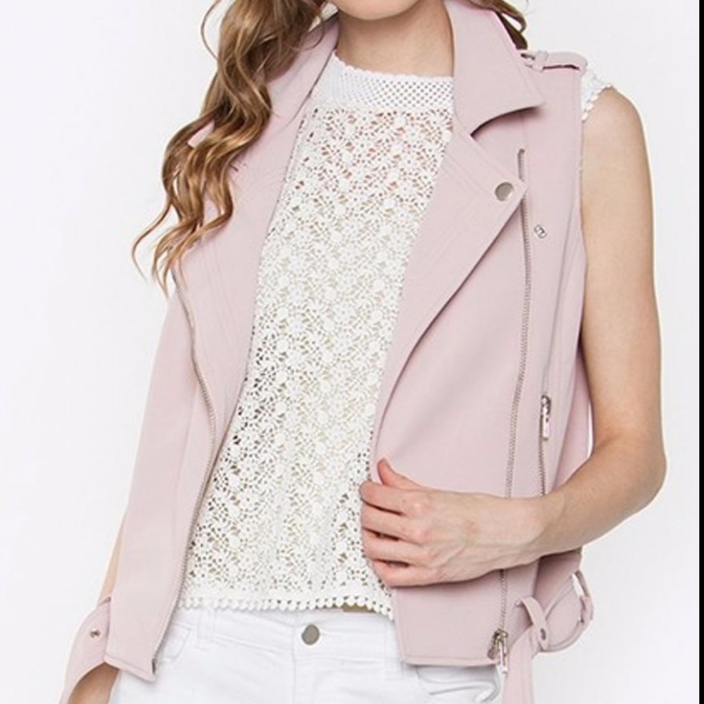 Sugar+Lips moto vest